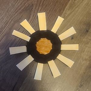 Flower coasters